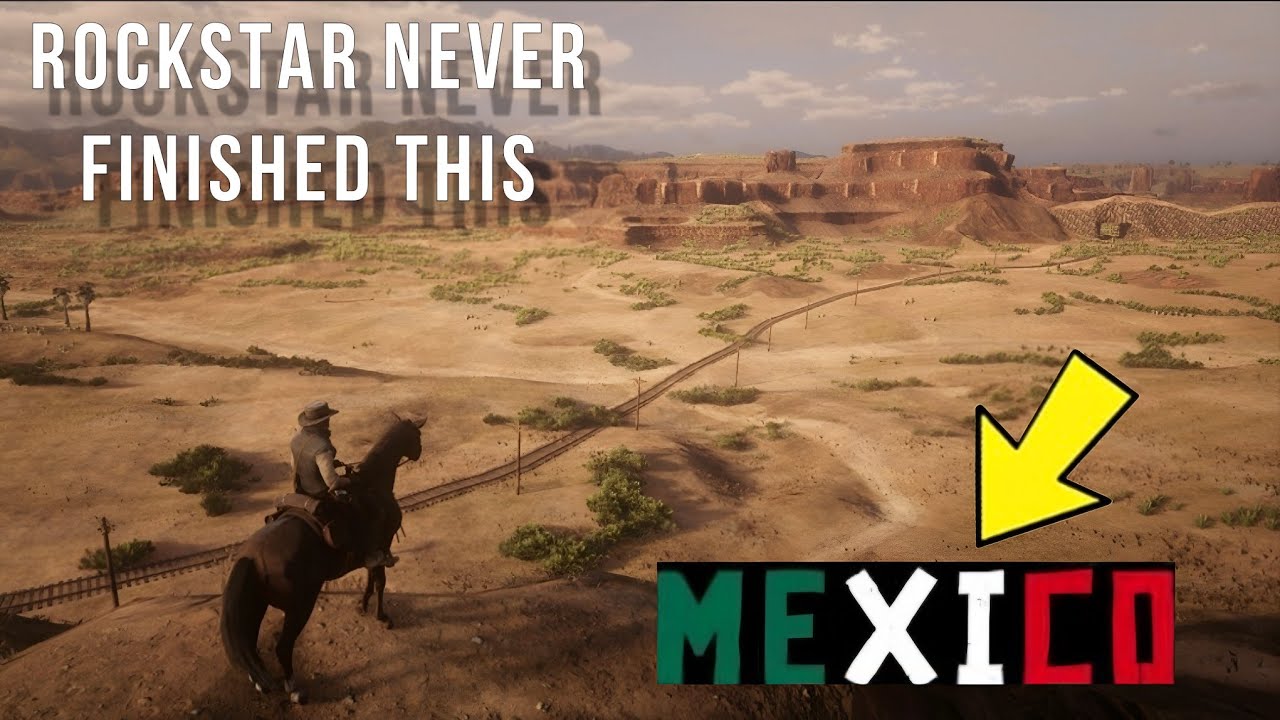 Rockstar Building During Rdr2 Rockstar Built Mexico in RDR2… But Never Used It - YouTube