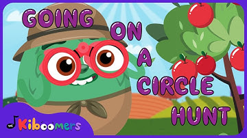 Going on a Circle Hunt - The Kiboomers Shapes Songs for Preschoolers