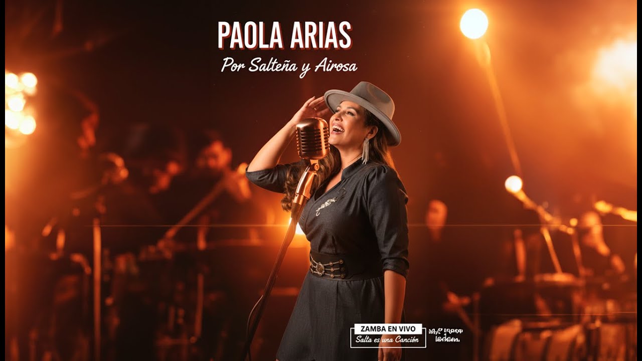Paola Arias - Por Salteña y Airosa (zamba)