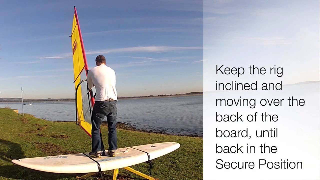 Static Turn RYA Training Learn to Windsurf Windsurfing Techniques