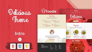 Convert PSD to HTML Food Template | Responsive Web Design Tutorial 2025 | Introduction