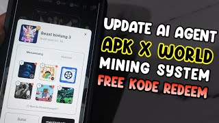 ILMU BARU!! UPDATE X WORLD AI AGENT MINING SYSTEM 2026 || TUTORIAL X WORLD PEMULA 2026