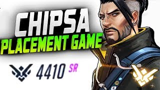 CHIPSA FINAL PLACEMENTS GAME! HUGE SR?! [ OVERWATCH SEASON 19 TOP 500 ]