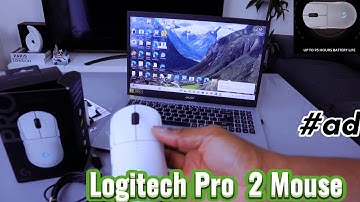 How To Setup LOGITECH PRO 2 Lightspeed RGB Wireless Optical Gaming Mouse