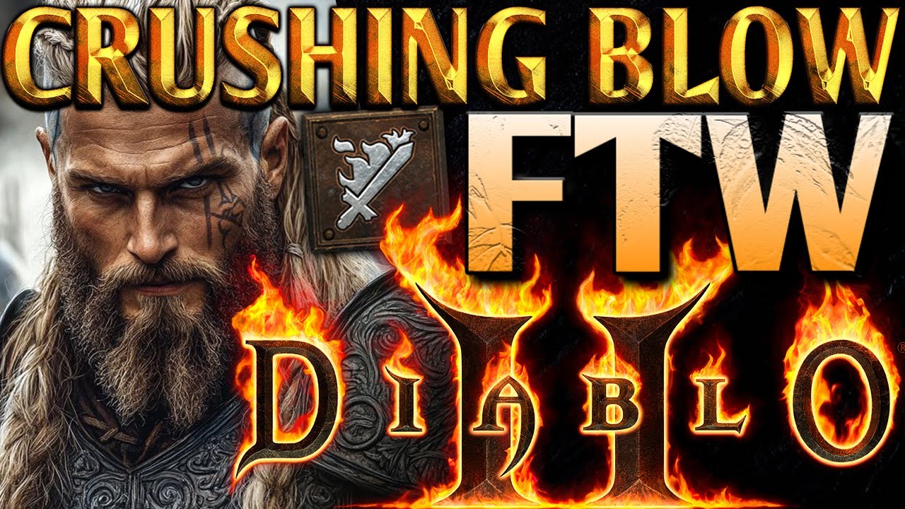 100% Crushing Blow is GODLY | Diablo 2 Resurrected