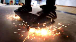 SKATEBOARD WHEELS THAT SPARK! | YOU MAKE IT WE SKATE IT EP 66