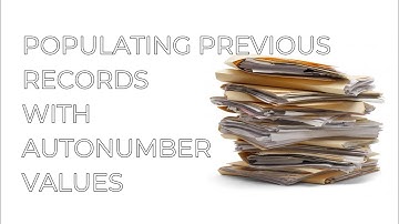 Dynamics 365 2MT Episode 134: POPULATING PREVIOUS RECORDS WITH AUTONUMBER VALUES