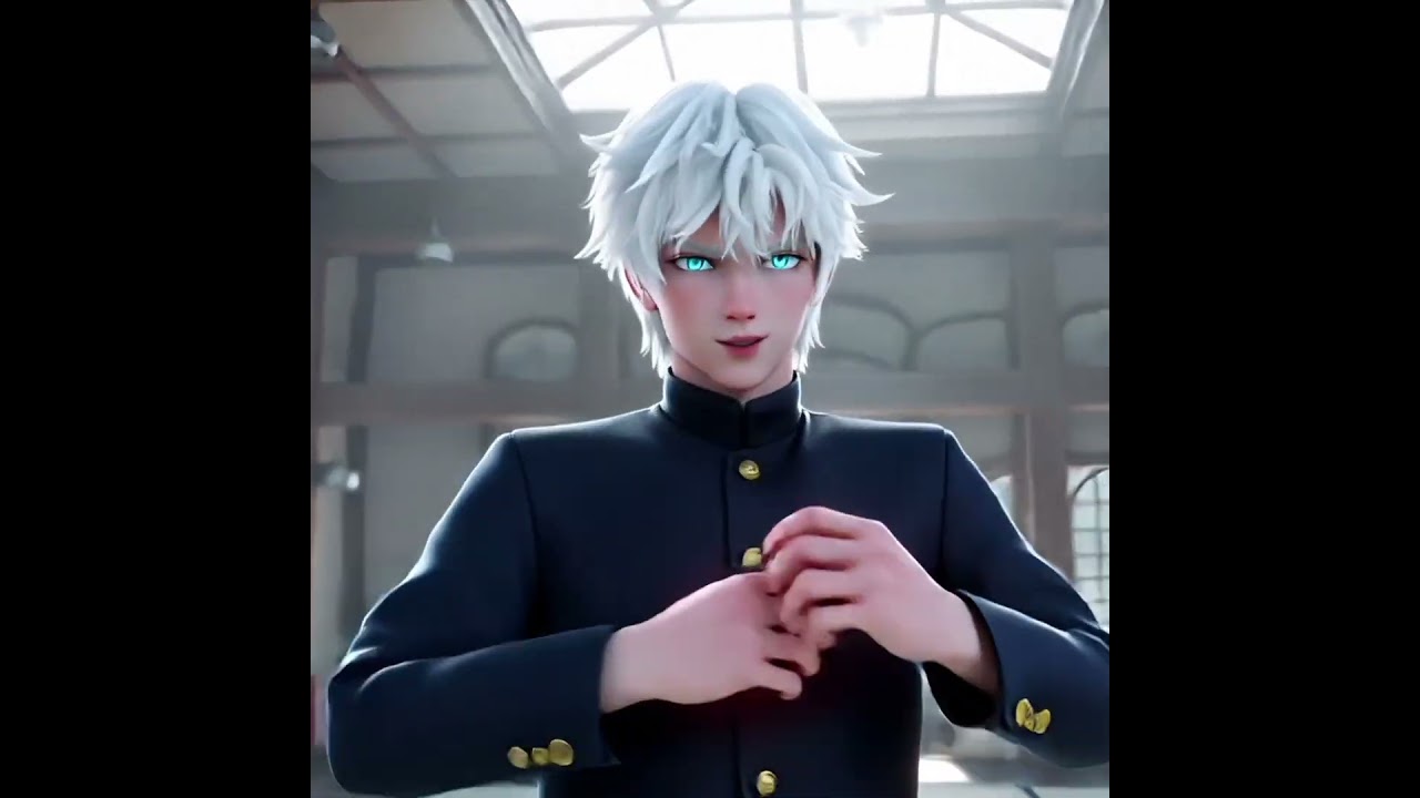 "When Gojo Satoru exercises, he does it with class! 