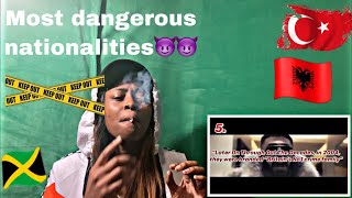 AMERICAN REACT TO 5 MOST DANGEROUS NATIONALITIES *They’re crazy”😈🇬🇧🤔