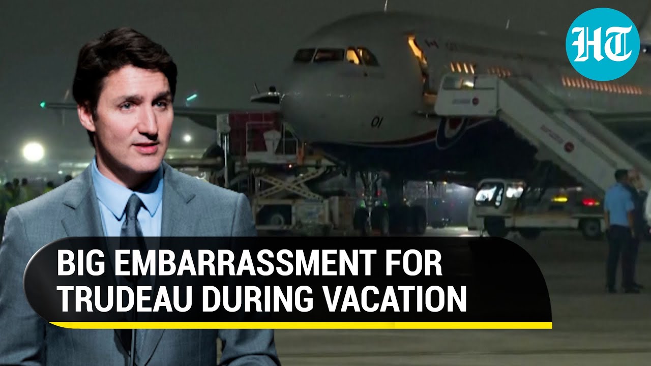 Embarrassment For Trudeau Again; Canadian PM's Official Plane Breaks Down In Jamaica After India