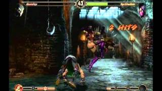 Rprshadow Mileena Vs. Danielqv Reptile Online Rank Match
