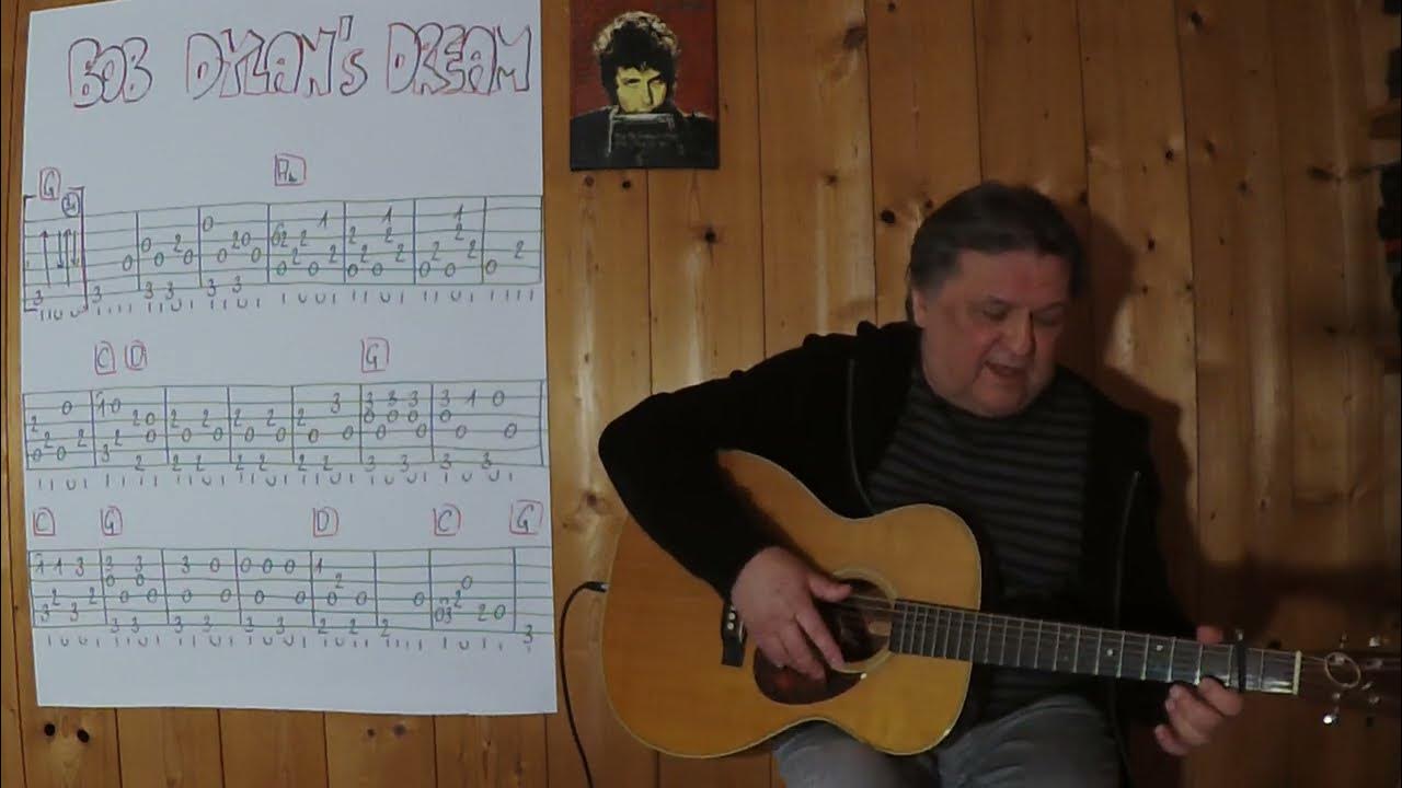 GUITAR Lesson 590 BOB DYLAN'S DREAM (Bob Dylan) YouTube