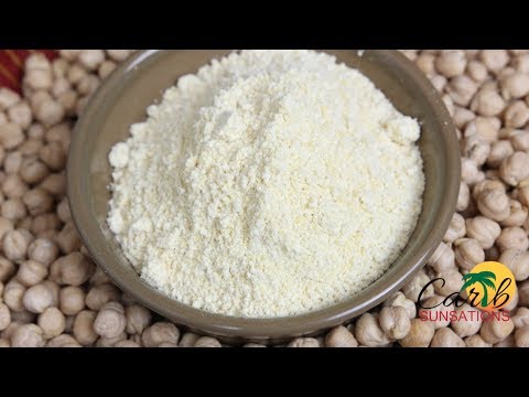 Como fazer Chickpea de farinha - Carib Sunsations