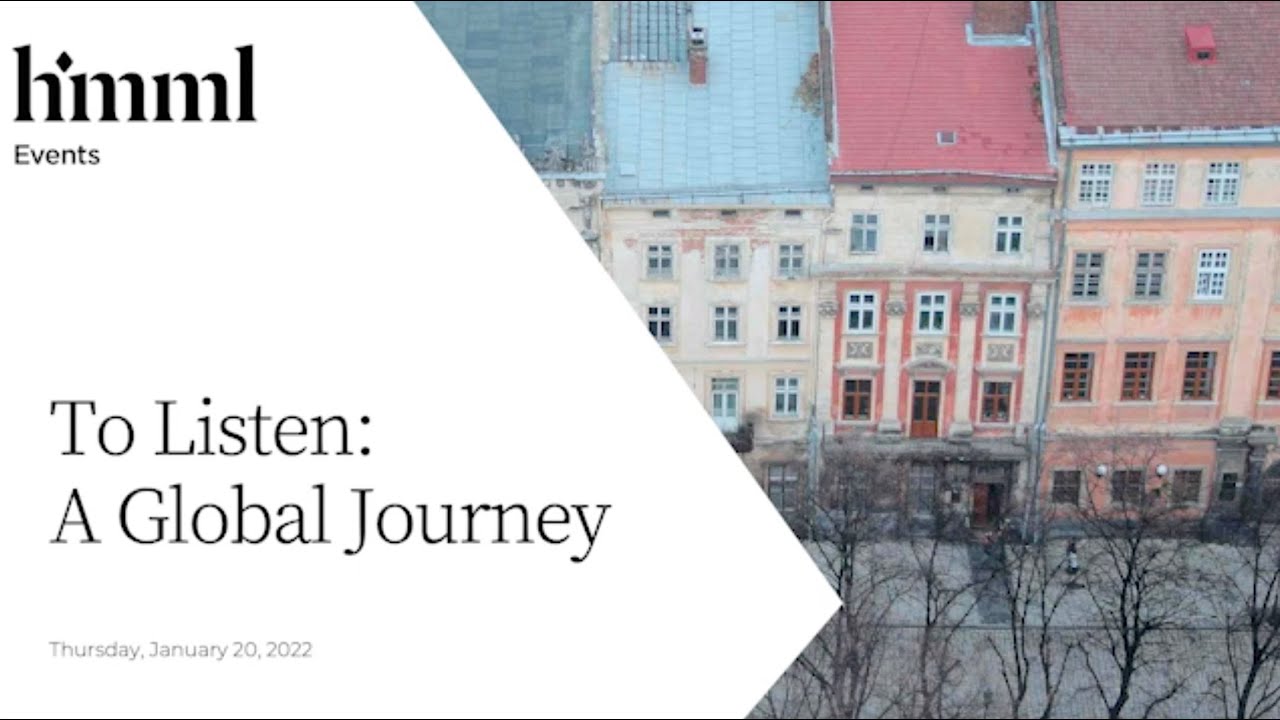 To Listen: a Global Journey, a conversation with Dr. Robin Darling Young