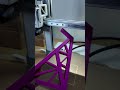 Removing the Purple 3D Print — DIY Moment #DIY3DPrint #PurplePLA #PrintProcess