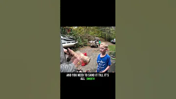 Making A Viking War Horn For My Son Vikingspirit Diycrafts 