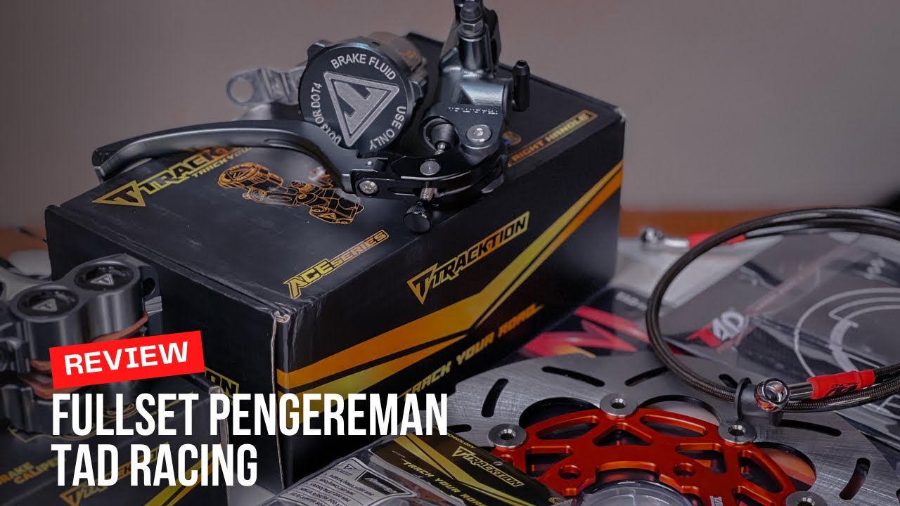Tad Racing Review & unboxing full pengereman TAD tracktion racing - YouTube