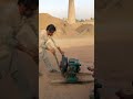 Three intelligent people and mission complete diesel engine start experiment 😱😱