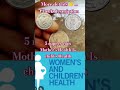 5 rupees Mother's Health Is Child's Health Coin