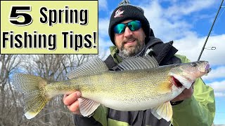 5 Early Spring Fishing Tips In Less Than Two Minutes!