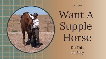 Bending A Horse Starts With Flexion