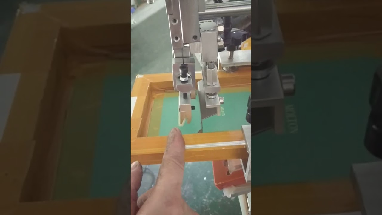 Plate Pcb Screen Printing Machine Metal Screen Printer for Solar Silk Screen Print Machine for Paper