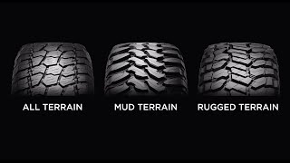 How To Choose Between An All Terrain, Mud Terrain And Rugged Terrain Tire