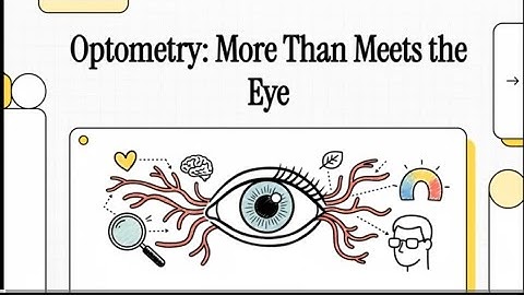 Optometry: More than meets the eye 