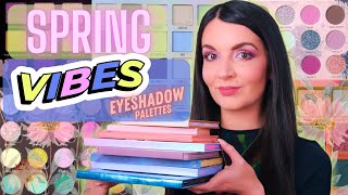 SPRING VIBES EYESHADOW PALETTES 2025 | 15+ Palettes Perfect for this Season