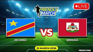 DR Congo VS Bermuda | Friendly International Football Match Prediction 