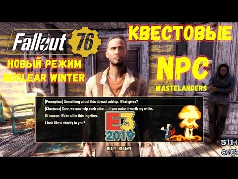 Video: Aktualizace Fallandu 76 O Přidání NPC Do Wastelanders Byla Odložena Do Příštího Roku