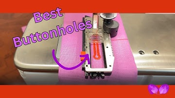 How to Sew Buttonholes - Bernina 3A Foot Buttonhole Guide
