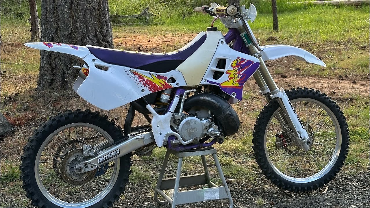 95 yz250 in the mud