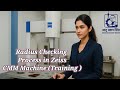 Radius Checking Process in ZEISS CMM Machine | CMM Training for Beginners | Step by Step Tutorial 📚