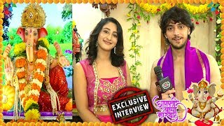 Kinshuk Vaidya And Girlfriend Shivya Pathania Celebrate Ganpati at Home| Ganesh Chaturthi