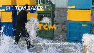TCM-SG10 shredded Paper Baler
