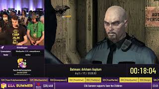Batman: Arkham Asylum [Any%] by ShikenNuggets - #ESASummer22 Update