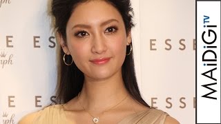 菜々緒、ランジェリーのこだわり語る　「悪女キャラのときはダークカラー」　「ESSENCE by Triumph」イメージキャラクター就任発表会2　#Nanao　#Press conference