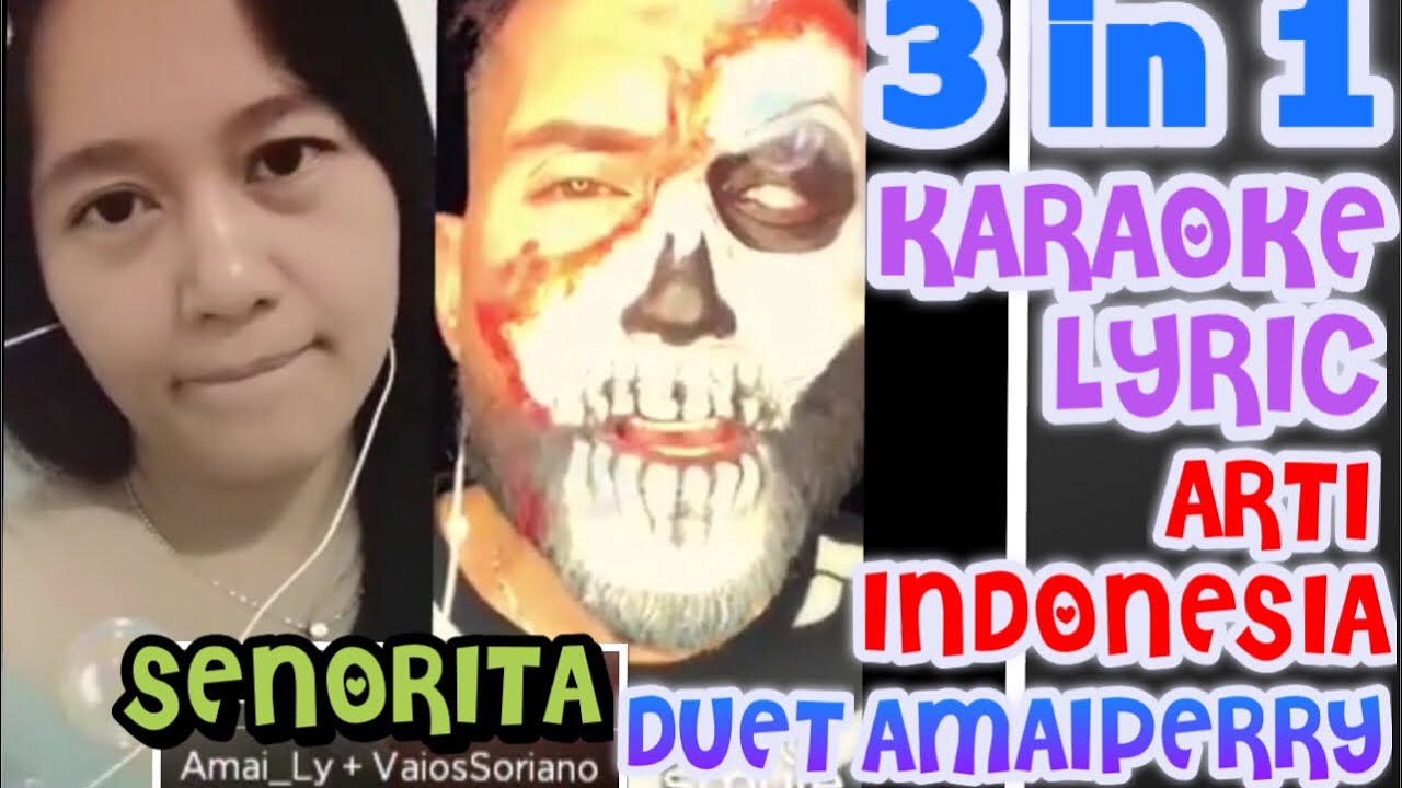 KARAOKE ORI 🎤🎤 SENORITA BY SHAWN MENDES & CAMILA CABELLO/ AMAIPERRY DUET