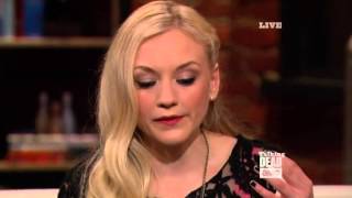 Emily Kinney on The Talking Dead after Beth's Death (part 1)