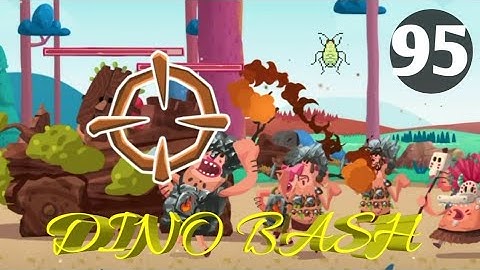 Dino Bash Level 95 Android walk-through Gameplay...! {-:The Double Hunk Bomb Unlocked:-}