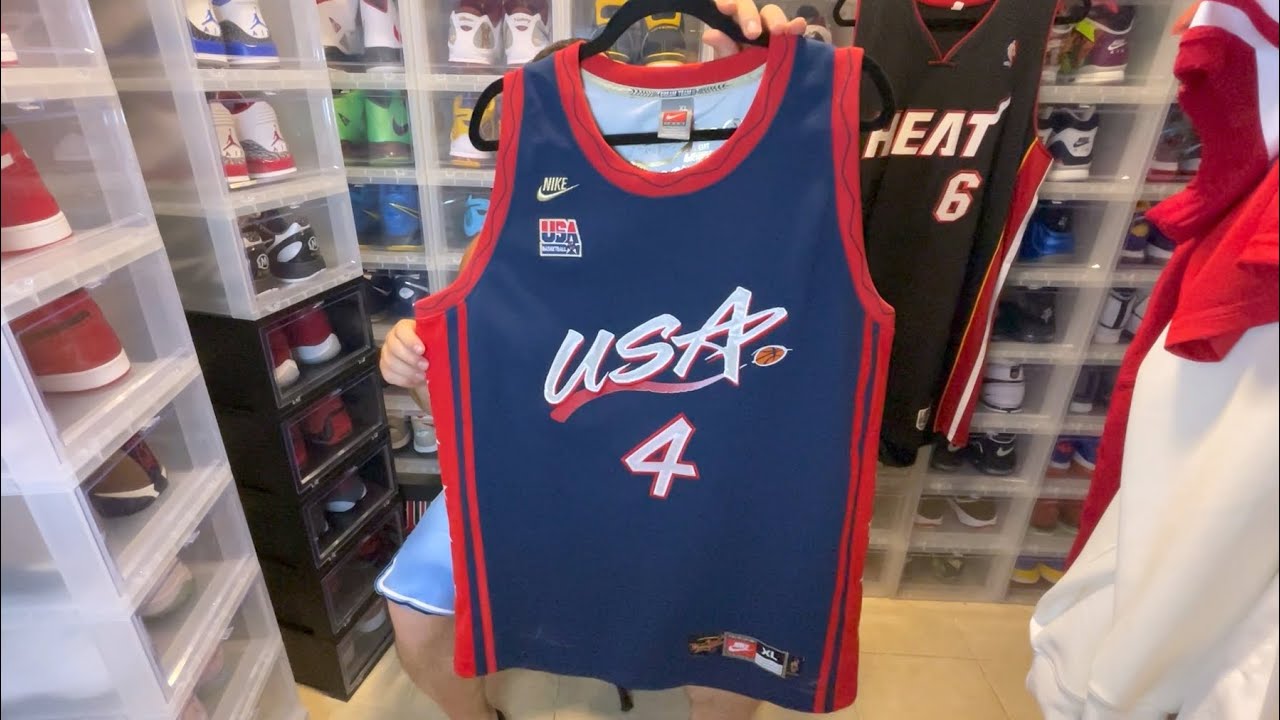 Charles Barkley Nike USA 1996 Jersey - YouTube