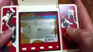 Vintage Casio Kungfu handheld game screenshot 2