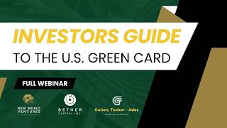 Stop Visiting. Start Living | The Investor’s Guide to the U.S. Green Card (Full Webinar)