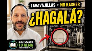 ¿Lavaste kasher con utensilios no kasher? ¿hagalá? / Halajá Kashrut/ Kosher/ kasher/ Yosef Silvera.