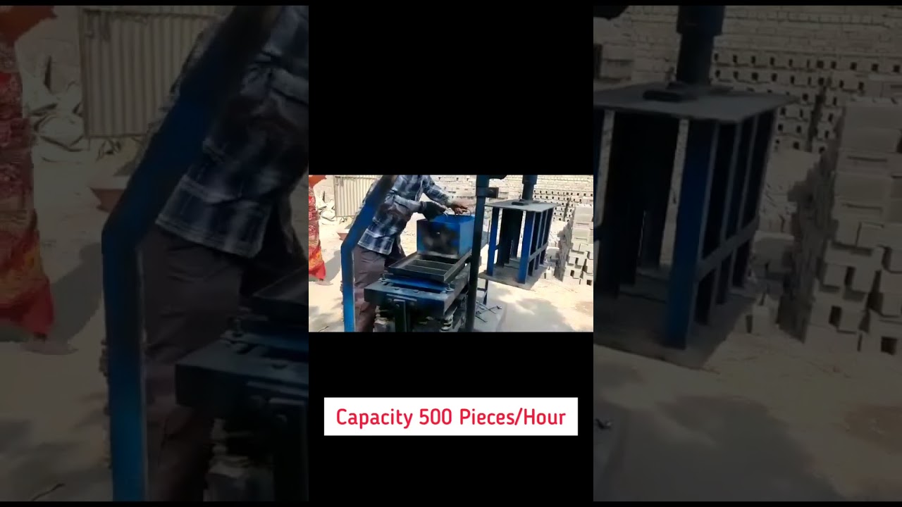 video Manual Brick Making Machine