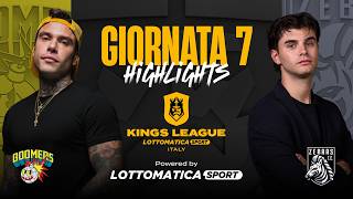BOOMERS vs ZEBRAS FC | Highlights | Round 07 | Split 2 | KINGS LEAGUE LOTTOMATICA.SPORT ITALY