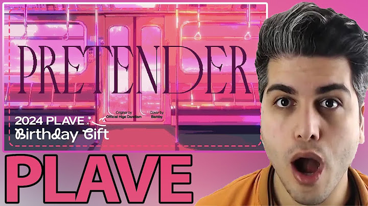 PLAVE(플레이브) [2024 PLAVE BIRTHDAY GIFT] 밤비 - Pretender (원곡 : Official髭男dism) REACTION