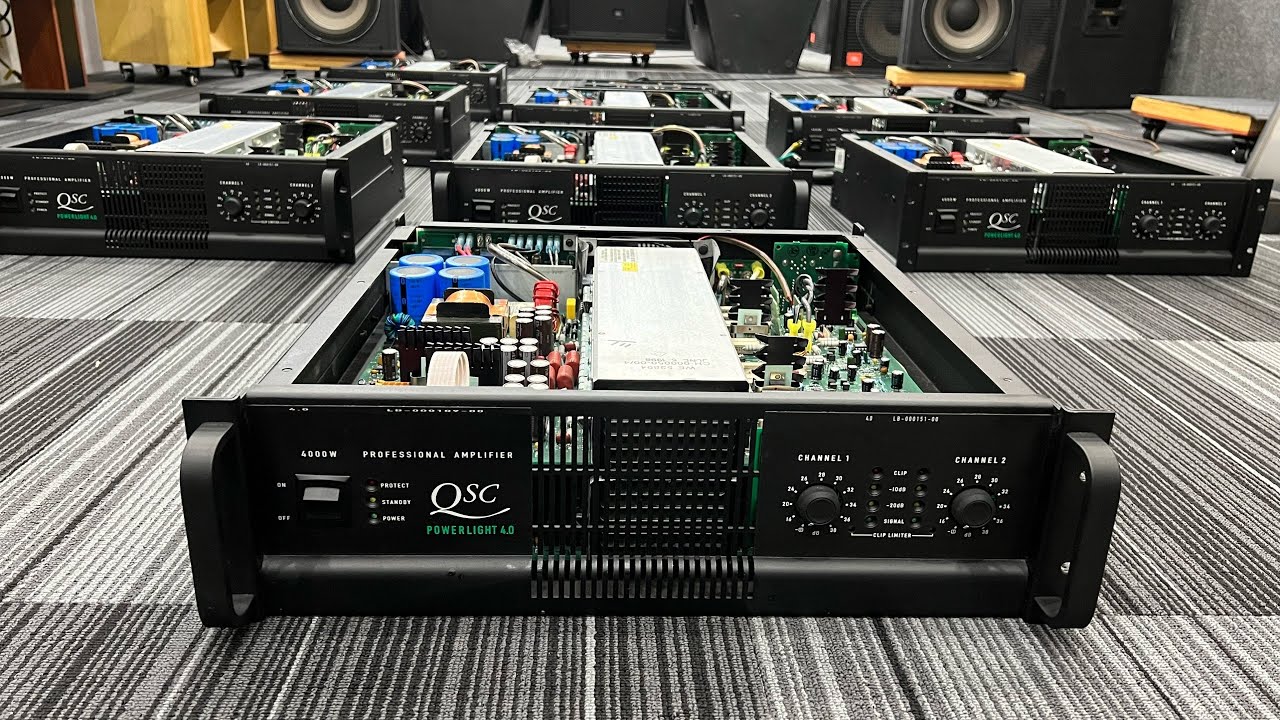 Đẩy QSC 4.0 Giá Thành và Chất Lượng vượt xa đồng tiền bỏ ra || Mở nội thất và test chất âm