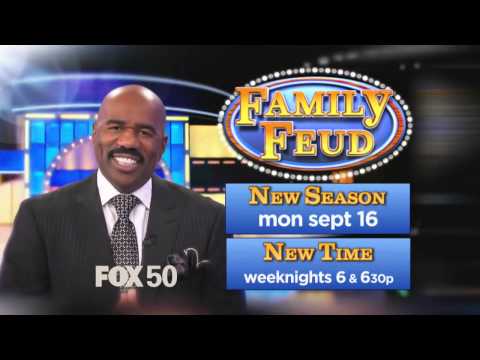 Family Feud - New Time 6 & 6:30p